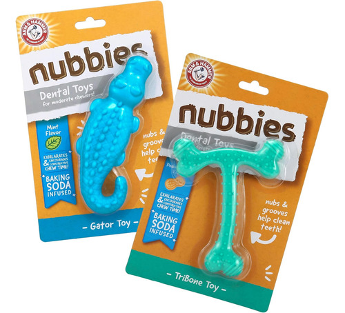 Paquete De Juguetes Dentales Para Perros Nubbiesgator En Sab