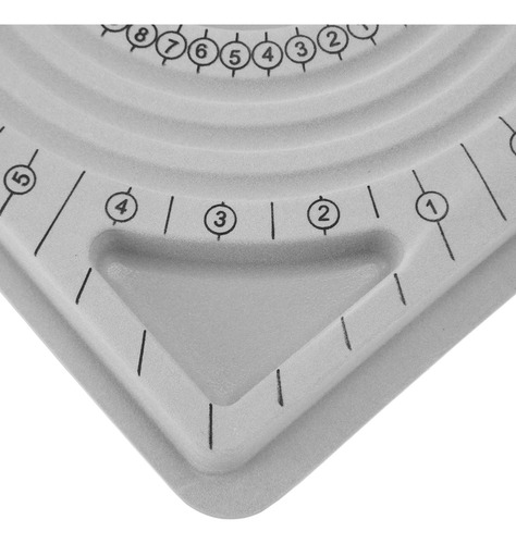 Brazalete Bead Mat, 2 Unidades, Brazalete Gris Flocado