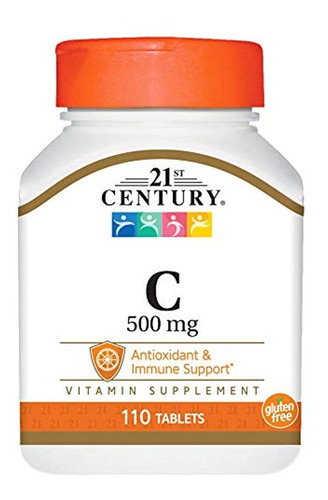21st Century C 500 Mg Comprimidos, 110 Unidades