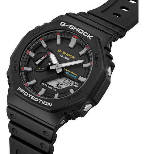 Reloj Asio G-shock Moda Modelo: Ga-2100rl-1acr Correa Negro
