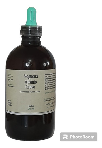 Composto Parasitário, Absinto, Cravo E Nogueira Negra 250 Ml