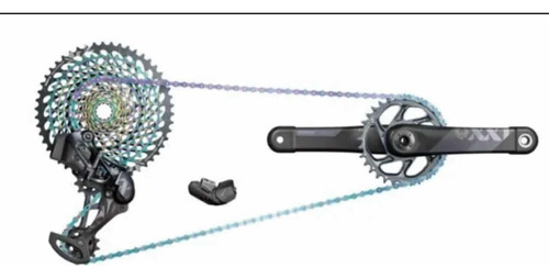 Grupo Sram Xx1 Eagle Axs Rainbow 12v Eletrônico Novo Boost