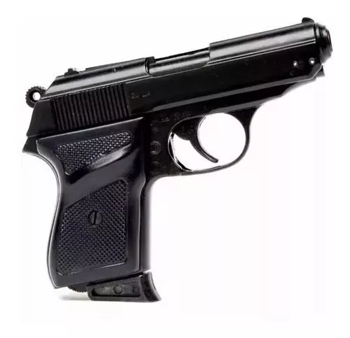 Pistola De Fogueo 8mm Bruni Ppk Italiana Arma + 50 Balas