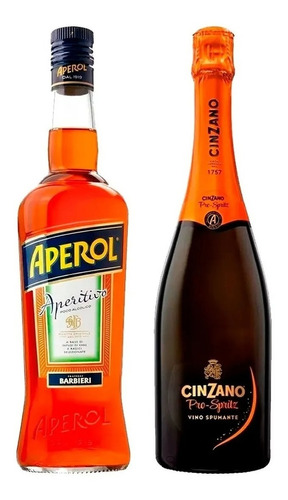 Aperol Spritz 750ml + Cinzano Pro Spritz - Xco Local