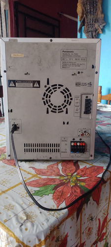 Minicomponente Panasonic Sa-tm52 (cerebro) Gris 180 W (Usado)