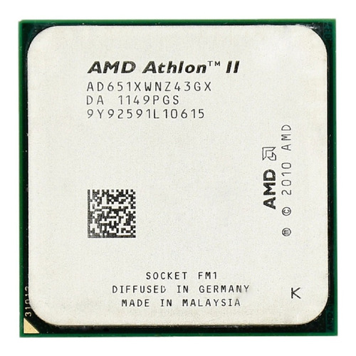 Procesador Amd Athlon Ii X4 631 4 Núcleos 2.6ghz Fm1 - Oem