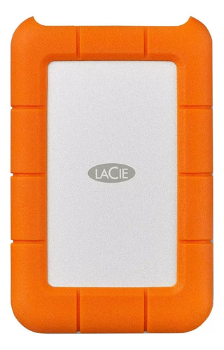 Disco Duro Externo Lacie Rugged Usb-c 2tb Naranja Naranja