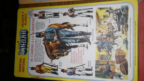 Lote 6 Laminas Anteojito,excelentes! Cartón 26x42 Leer! (Usado)