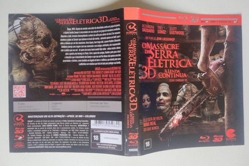 O Massacre Da Serra Elétrica A Lenda Continua Blu-ray 2d/3d (Usado)