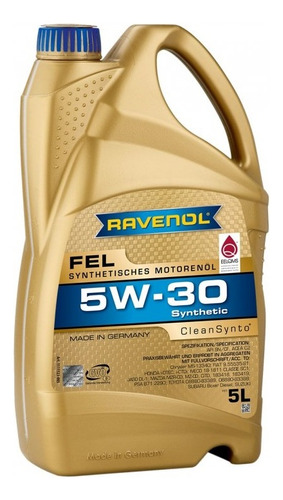 Aceite De Motor Fel 5w30 Ravenol 5lts Sintético