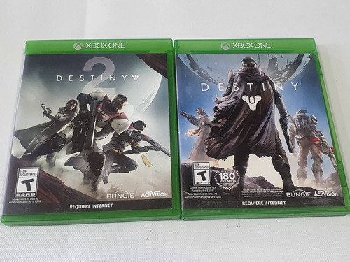 Destiny 1 Y 2 Bungie Xbox One , Originales / Físico.  (Reacondicionado)