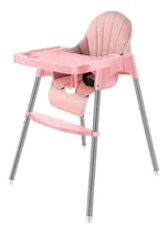Comprar Silla De Comer Para Bebe Plegable | Practica | Segura Color Rosado