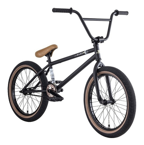 Bicicleta Bmx Haro Plaza Profesional ¡full Cromo 4130! Negra