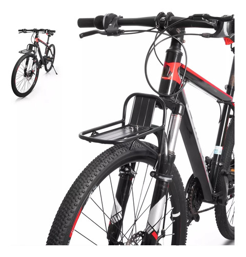 Pack Parrilla Delantera Bicicleta X2 Parrilla Delantera Para Bicicleta Aluminio Arcashopping Pack X2 Parrilla Delantera Bici Parrilla Aluminio Soporte