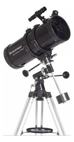 Telescopio Celestron 127eq Powerseeker Msi Color Negro