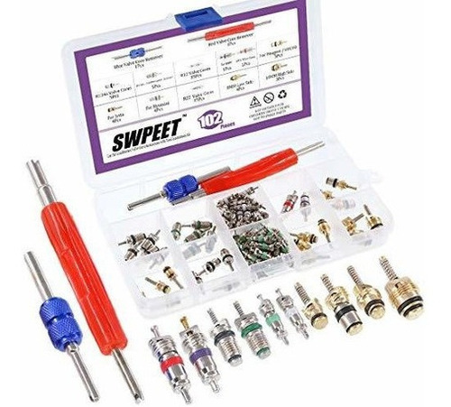 Swpeet - Kit De Accesorios Para La Valvula De Aire Acondicio