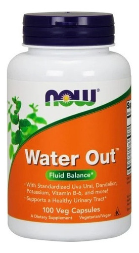 Now Foods | Water Out | Herbal Diuretic | 100 Veg Capsules
