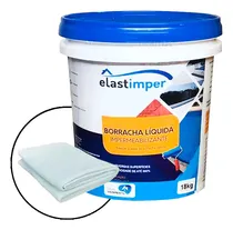 Comprar Borracha Liquida Elastimper 18kg Impermeabiliza Laje Branca