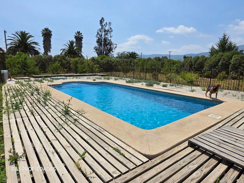 Parcela 5.000 M2 Con Casa, Las Cruces, Olmué