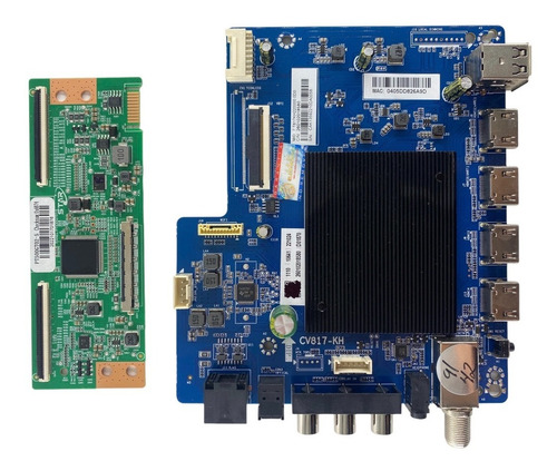 Main + Tcon Jvc Cv817-kh Pt500gt02-5 Si50ur Si-50ur
