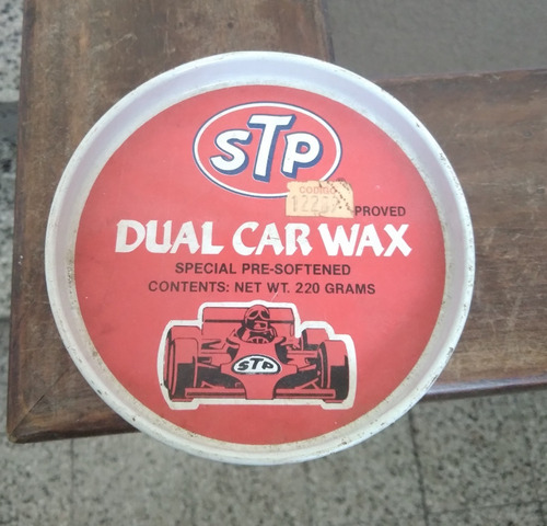 Antigua Lata Stp Cera Para Auto Dual Car Wax 11x5 Made Usa