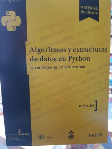 Libro Algoritmos Y Estructuras De Datos Con Python 