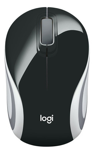 Logitech M187 Mouse Mini Black 1000 Dpi Inalambrico