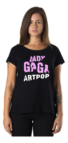 Remeras Mujer Lady Gaga Art Pop |de Hoy No Pasa| 1 V