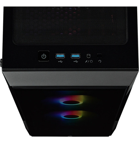 Ltc Case Corsair Icue 220t Rgb Black Vidrio Templado M.tower