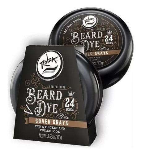 Rolda Beard Dye Tinte Para La Barba, Barberia, Hombre