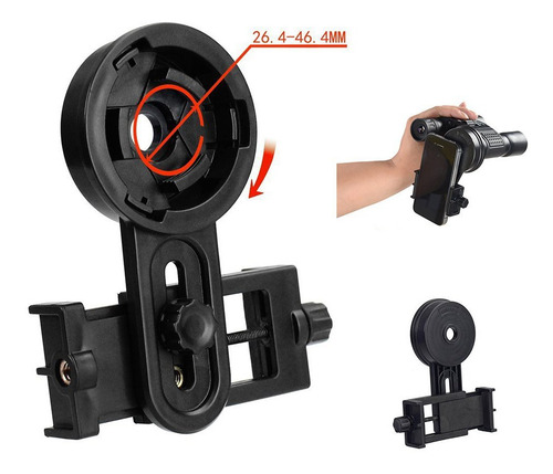 Imagen 3 de 6 de Adaptador De Soporte De Cámara De Teléfono Portátil