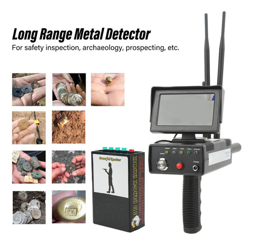 Detector De Metales Portátil Largo Alcance Detector Metales