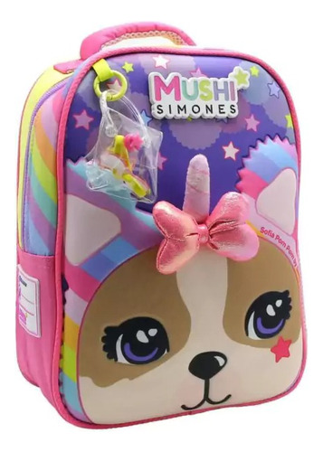 Mochila Escolar Infantil Con Dibujo Quepeños