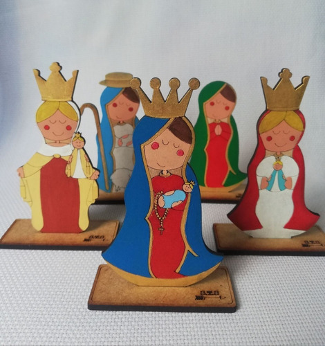 Imagen 6 de 6 de Recuerdos Religiosos En Mdf Bautizos, Primera Comunión.
