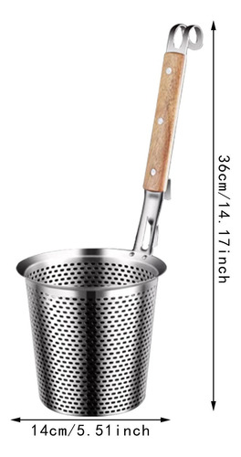 Gancho Cuchara Ranurada Cuchara Ranurada Para Pollo Frito