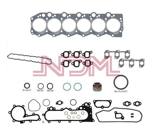 Jgo Juntas De Motor Completo Toyota Dyna 1hz 4.2 6cil  46f1 