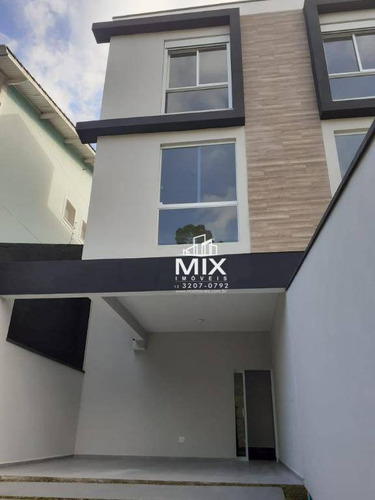 Sobrado Com 3 Dormitórios À Venda, 125 M² No Centro De Arujá/sp - So0099