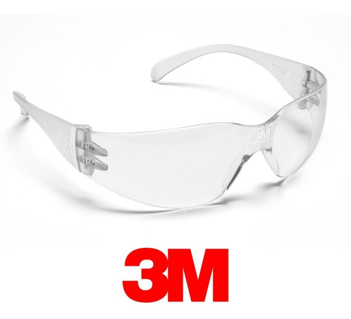 Óculos De Segurança Virtua Anti-risco Incolor - 3m