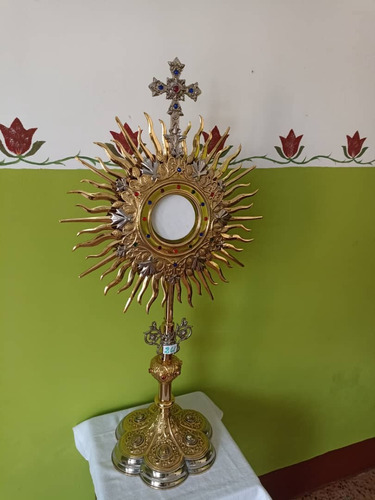 Custodia De Metal Original - Arte Custodia Religiosa