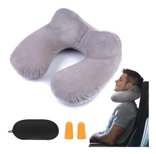 Almohada Para El Cuello, Almohada De Viaje, Inflable, Compac