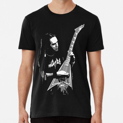 Remera Rockero De Metal De Guitarra Algodon Premium