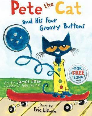 Libro Pete The Cat And His Four Groovy Buttons - Eric Lit...