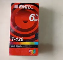 Comprar Fita Vhs Emtec T-120 *lacrada*