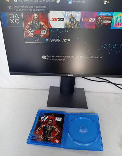 Wwe 2k18 Para Ps4 Formato Fisico (Usado)
