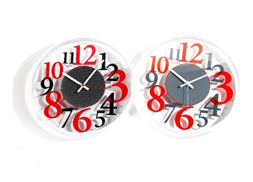 Reloj De Pared En Acrilico Tamaño:30cmve4-28-04 -hay De Todo