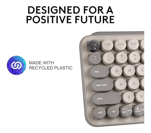 Logitech Pop Keys Teclado Inalámbrico Mecánico Con Teclas Em