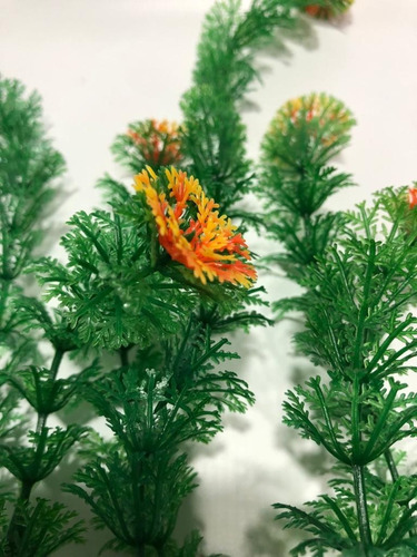 Imagem 4 de 4 de Planta Artificial Aquário Fundo Elodea 40cm
