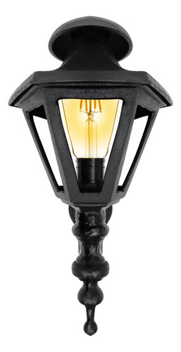 Kit 2 Arandelas Lanterna Luminaria Lampião Colonial