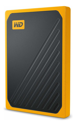 Wd 2tb My Passport Go Ssd Âmbar Armazenamento Externo Portátil, Usb 3.0 - Wdbmcg0020byt-wesn