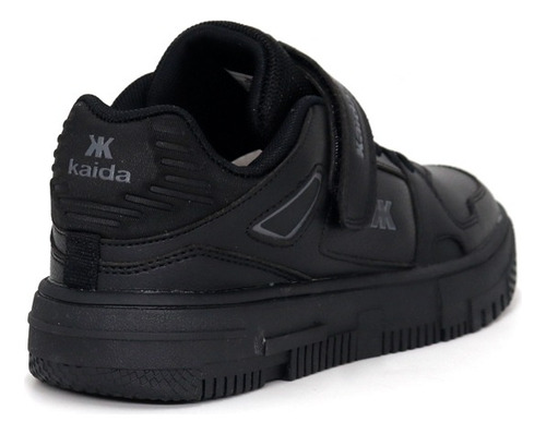 Zapatillas Escolares Juvenil Kaida Kd25q1-05n Negro